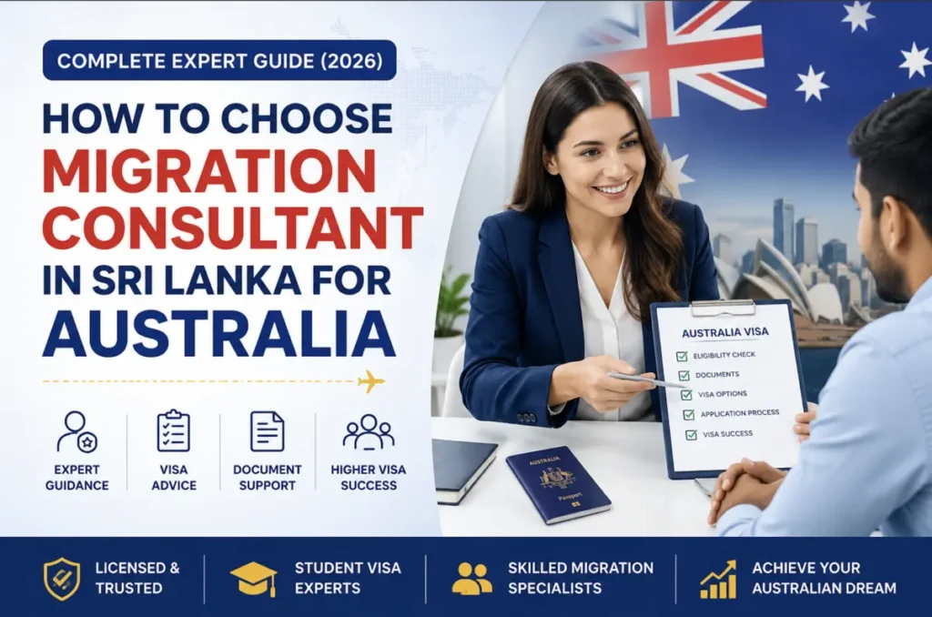 How to Choose Migration Consultant in Sri Lanka for Australia: Complete Expert Guide (2026)